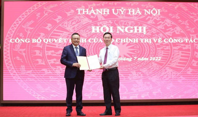 Phân công ông Trần Sỹ Thanh giữ chức Phó Bí thư Thành ủy Hà Nội - Ảnh 2.