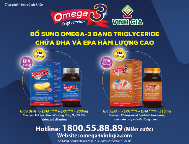 Omega-3 dạng Triglyceride giàu DHA và EPA – lựa chọn thông thái khi bổ sung Omega-3 - Ảnh 3.