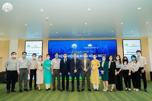 Vietnam Airlines và BVĐK Hồng Ngọc hợp tác chương trình chăm sóc sức khỏe cho Hội viên Bông Sen Vàng - Ảnh 2.
