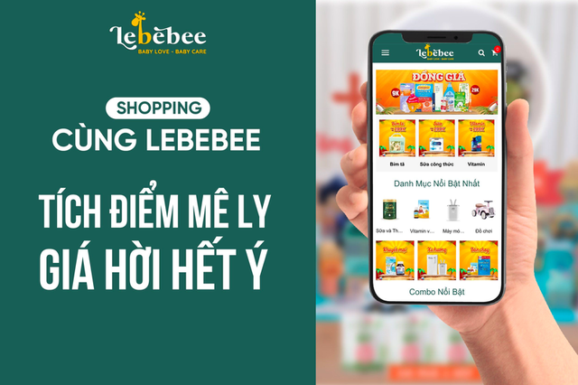 Mua sắm cho mẹ và bé dễ dàng tại Lebebee, giao hàng siêu tốc - Ảnh 2.