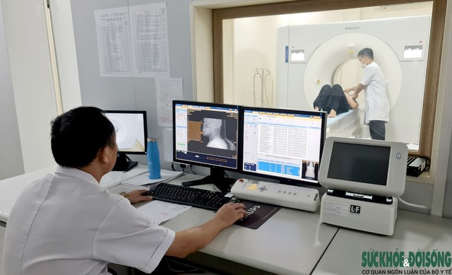 Bệnh viện ĐK TP Vinh ứng dụng máy CT.Scanner 256 lát cắt tầm soát bệnh tim mạch - Ảnh 3.