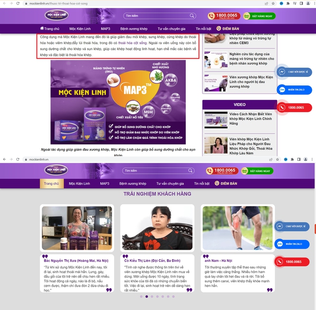 Dược phẩm Bảo Minh: Hàng loạt sai phạm khi quảng cáo TPCN, dược phẩm trên các website, Fanpage - Ảnh 1.