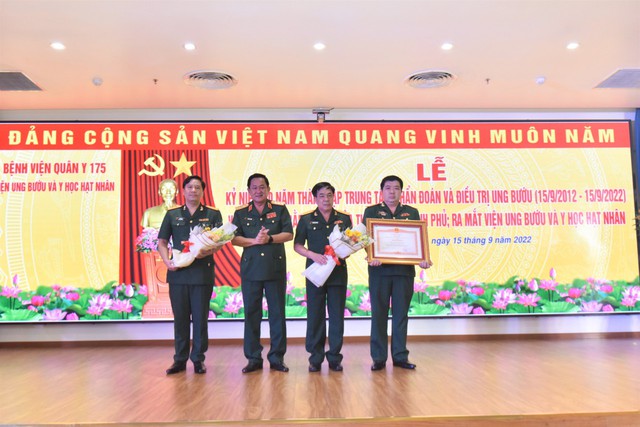 Bệnh viện 175 ra mắt Viện Ung bướu và Y học hạt nhân - Ảnh 1.