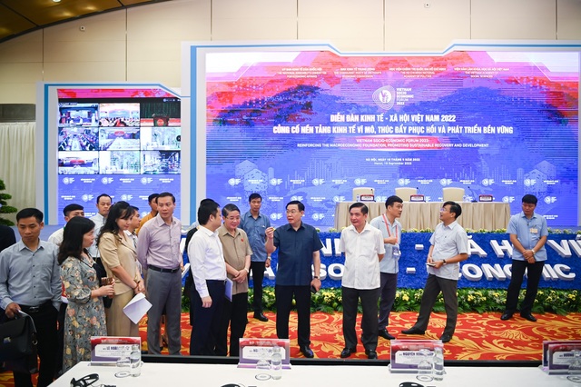 Bộ Công an, Y tế phối hợp đảm bảo an toàn cho diễn đàn Kinh tế - Xã hội Việt Nam 2022 - Ảnh 3.