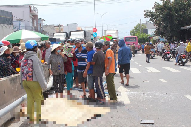 Bình Thuận: Xe tải đâm hàng loạt phương tiện, 2 người tử vong tại chỗ - Ảnh 2.
