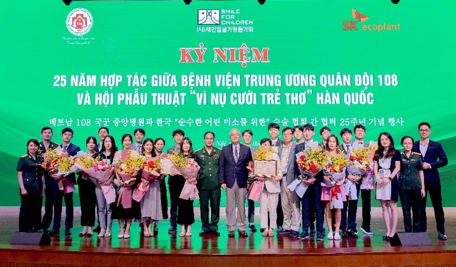 Công ty SK hỗ trợ phẫu thuật miễn phí cho trẻ em Việt Nam bị dị tật hàm mặt - Ảnh 1.
