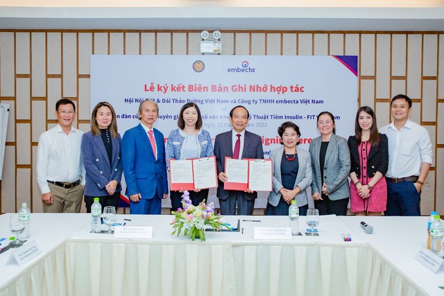 Hội Nội tiết & Đái tháo đường Việt Nam ký kết hợp tác cùng Công ty TNHH embecta - Ảnh 1. Hội Nội tiết & Đái tháo đường Việt Nam ký kết hợp tác cùng Công ty TNHH embecta - Ảnh 1.