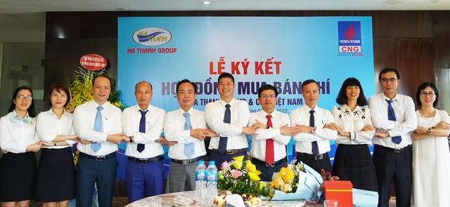 CNG Việt Nam ký hợp đồng mua bán khí với Hà Thanh Group - Ảnh 3.