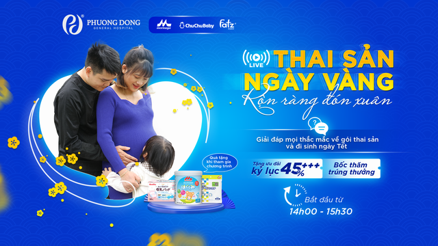 &quot;Thai sản ngày vàng&quot; chương trình đặc biệt cho mẹ bầu đón con năm Quý Mão - Ảnh 1.