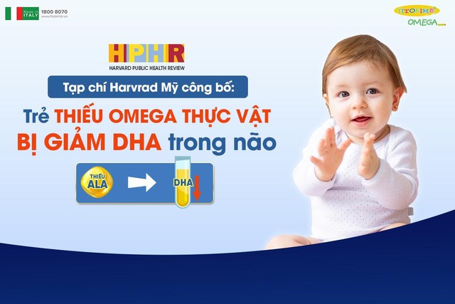 Nên bổ sung Omega thực vật cho trẻ từ khi sinh ra để không làm giảm nồng độ DHA trong não - Ảnh 2.