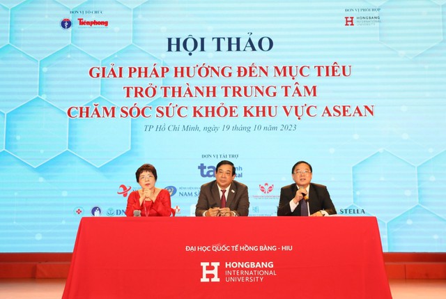 HIU đồng hành cùng Hội thảo: Hướng tới mục tiêu trở thành Trung tâm chăm sóc sức khỏe khu vực ASEAN - Ảnh 2. HIU đồng hành cùng Hội thảo: Hướng tới mục tiêu trở thành Trung tâm chăm sóc sức khỏe khu vực ASEAN - Ảnh 2.
