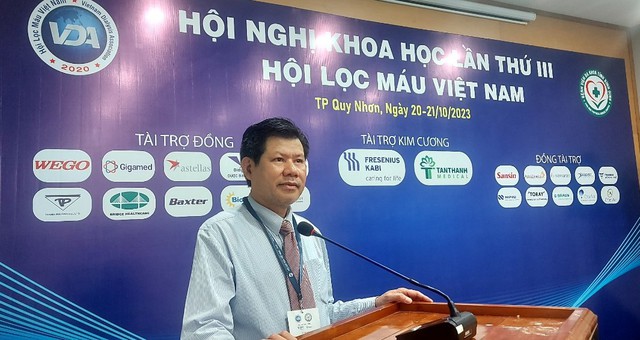 Chủ tịch Hội Lọc máu Việt Nam: Hội Lọc máu là điểm tựa chuyên môn cho thầy thuốc - Ảnh 1.