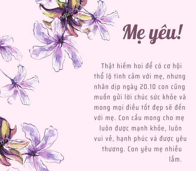 Những mẫu thiệp chúc mừng Ngày phụ nữ Việt Nam 20/10 đẹp nhất - Ảnh 9.