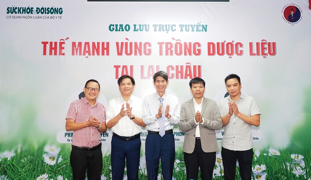 Đang giao lưu trực tuyến: Thế mạnh vùng trồng dược liệu tại Lai Châu - Ảnh 1.