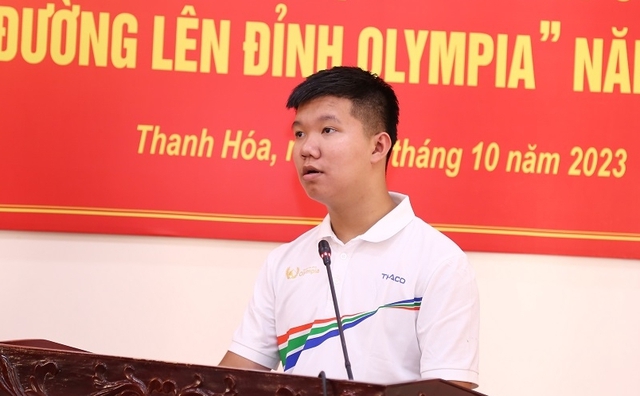 Thanh Hóa vinh danh quán quân Đường lên đỉnh Olympia - Ảnh 4.