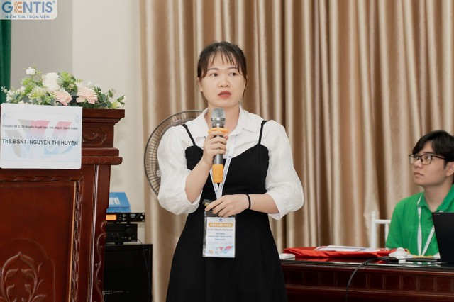 GENTIS tài trợ chính và báo cáo tại Hội nghị Di truyền Y học toàn quốc 2023 - Ảnh 3. GENTIS tài trợ chính và báo cáo tại Hội nghị Di truyền Y học toàn quốc 2023 - Ảnh 3.