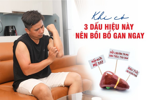 Khi có 3 dấu hiệu này nên bồi bổ gan ngay! - Ảnh 1.