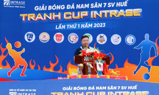 Giải bóng đá tranh Cup INTRASE: Nâng cao đời sống tinh thần, sức khoẻ cho thanh niên - Ảnh 1.