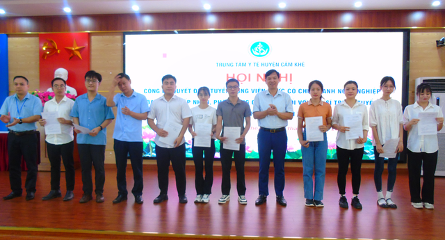 [Kỳ 1] Y tế cơ sở niềm tự hào của Phú Thọ: Cẩm Khê – Người dân trong và ngoài huyện tin tưởng y tế cơ sở- Ảnh 2.