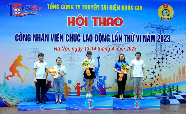 Bế mạc Hội thao CNVCLĐ Tổng công ty Truyền tải điện Quốc gia lần thứ VI, năm 2023- Ảnh 5.