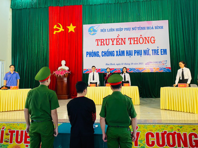 ‘Phiên tòa giả định’ góp phần truyền thông phòng, chống xâm hại phụ nữ, trẻ em- Ảnh 1.