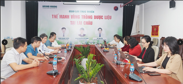 Đang giao lưu trực tuyến: Thế mạnh vùng trồng dược liệu tại Lai Châu - Ảnh 2.