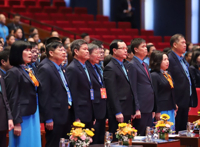 Bầu 29 nhân sự tham gia Đoàn Chủ tịch, 1.100 đại biểu đủ tư cách dự Đại hội XIII Công đoàn Việt Nam- Ảnh 1.
