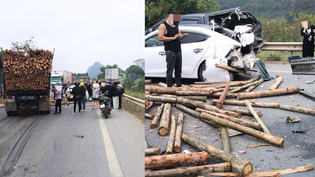 Tai nạn liên hoàn trên Quốc lộ 1A gây ùn tắc cục bộ- Ảnh 3.