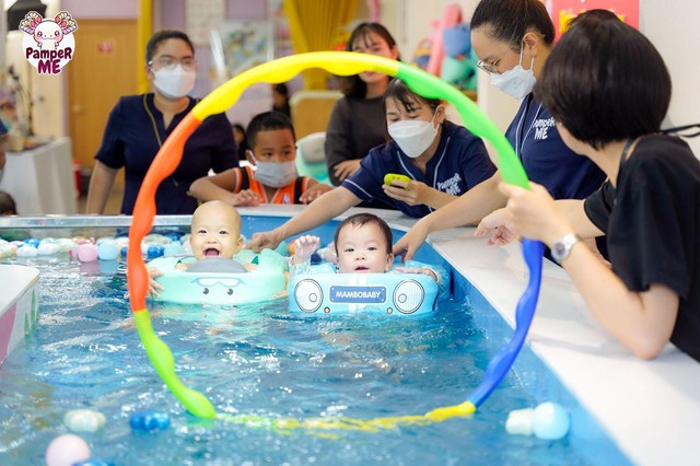 Thương hiệu dịch vụ bơi thủy liệu cho bé- Ảnh 2.