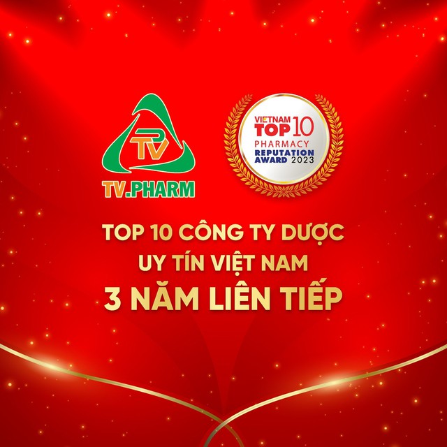 TV.PHARM tiếp tục được vinh danh Top 10 công ty Dược Việt Nam uy tín năm 2023- Ảnh 1.