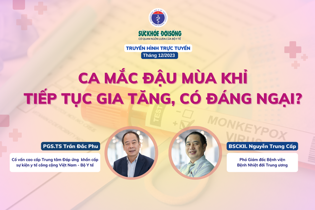 Truyền hình trực tuyến: Ca mắc đậu mùa khỉ tiếp tục gia tăng, có đáng ngại?- Ảnh 1.