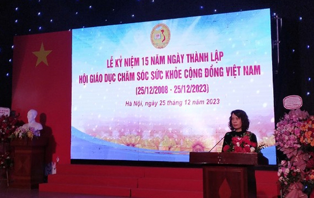 Hội giáo dục chăm sóc sức khỏe cộng đồng Việt Nam kỷ niệm 15 năm Ngày thành lập- Ảnh 3.