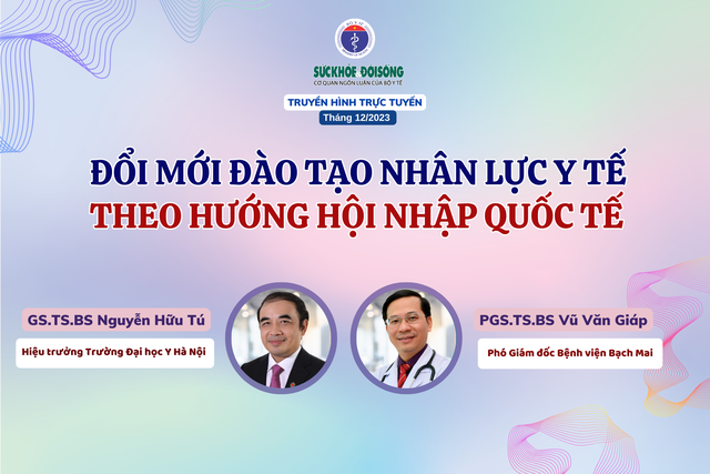 Truyền hình trực tuyến: Đổi mới đào tạo nhân lực y tế theo hướng hội nhập quốc tế- Ảnh 1.