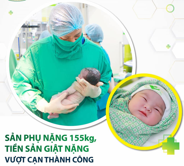 Giúp sản phụ 155kg tiền sản giật nặng kèm đái tháo đường thai kỳ vượt cạn thành công - Ảnh 1.