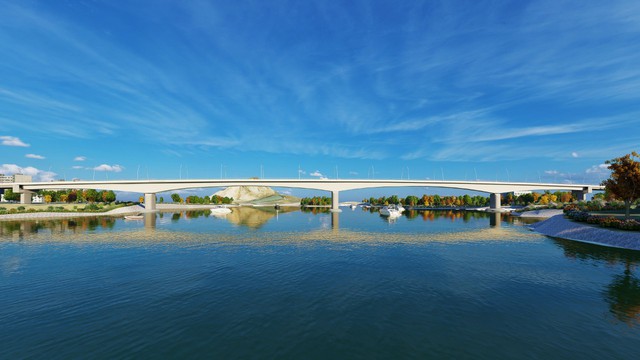 Hải Phòng: Khởi công cầu Lại Xuân, nối huyện Thủy Nguyên với TX Đông Triều, Quảng Ninh - Ảnh 3.