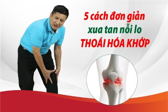 5 cách hiệu quả hỗ trợ làm chậm thoái hóa khớp - Ảnh 1.