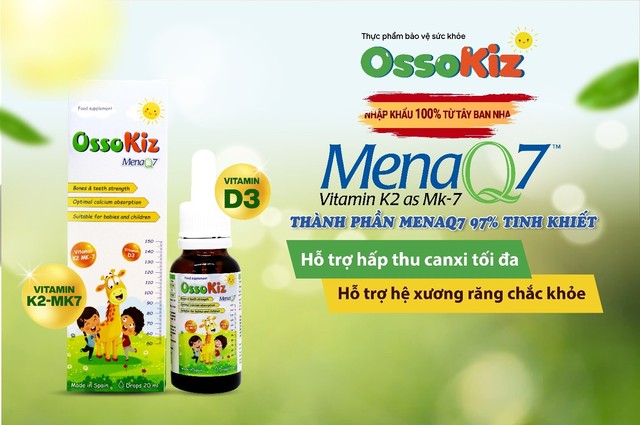 Vitamin D3K2 MK7 nhập khẩu Châu Âu với công thức giúp trẻ hấp thu Canxi mới hiện nay - Ảnh 3.