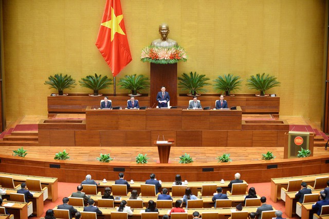 Kỳ họp bất thường lần thứ 4, Quốc hội khóa XV đã kiện toàn nhân sự Chủ tịch nước - Ảnh 1.