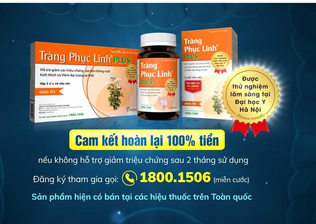 Sản phẩm hỗ trợ cho người bị đại tràng lâu năm - Ảnh 3.