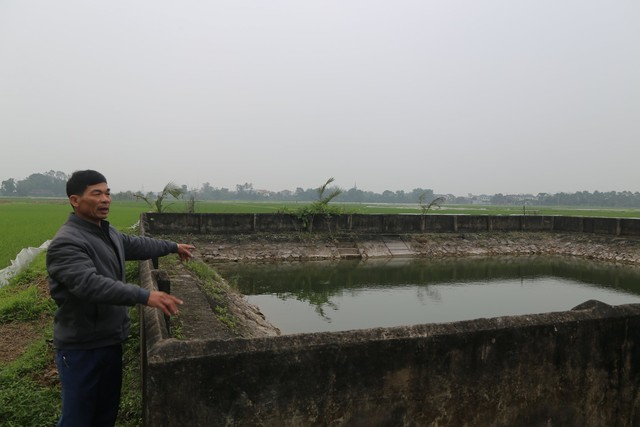 Giếng làng thôn Ban Long, nơi xảy ra vụ đuối nước thương tâm.