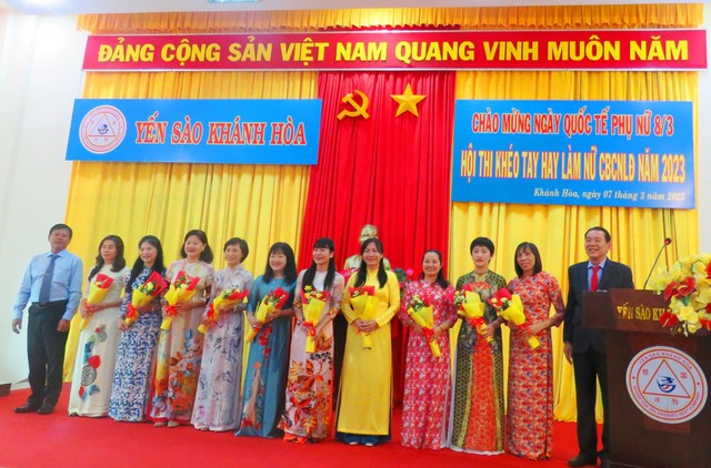 Công ty Yến sào Khánh Hòa sôi nổi hoạt động ý nghĩa dịp mùng 8 tháng 3 - Ảnh 2.