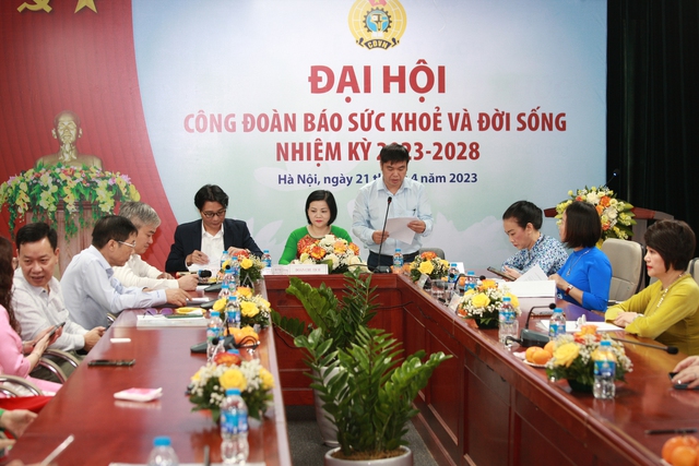 Báo Sức khỏe và Đời sống tổ chức Đại hội công đoàn - Ảnh 2. Báo Sức khỏe và Đời sống tổ chức Đại hội công đoàn - Ảnh 2.