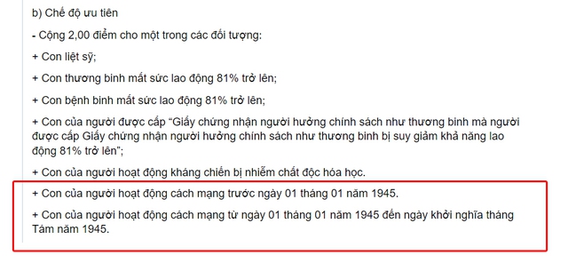 Cộng điểm ưu tiên thi lớp 10 cho con người hoạt động cách mạng trước 1945 gây xôn xao dư luận - Ảnh 2.