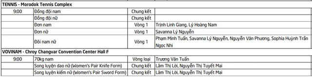 Lịch thi đấu SEA Games 32 hôm nay (ngày 9/5): Việt Nam có thêm ‘mỏ vàng’ - Ảnh 5.