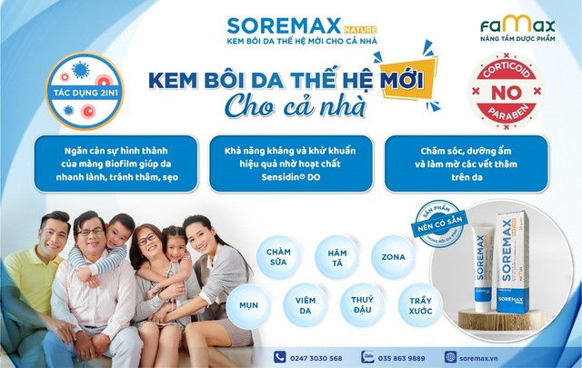 Kem bôi da thế hệ mới cho cả nhà - Ảnh 1.