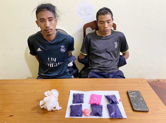 Hai đối tượng mang hơn 1.200 viên ma túy tổng hợp từ Lào sang Việt Nam bán - Ảnh 1.