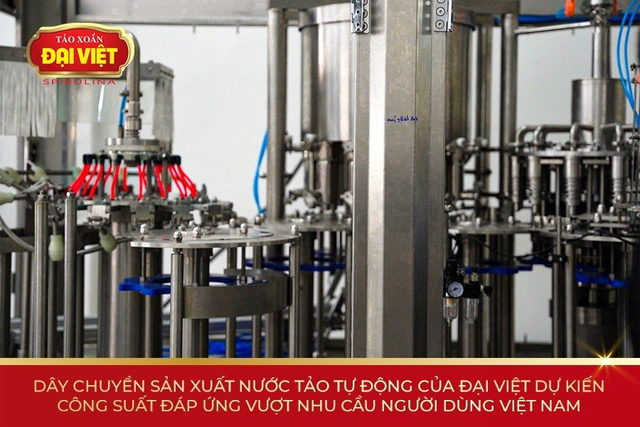 Dây chuyền sản xuất nước tảo dinh dưỡng tự động hóa công suất 3000 chai/ giờ - Ảnh 4.