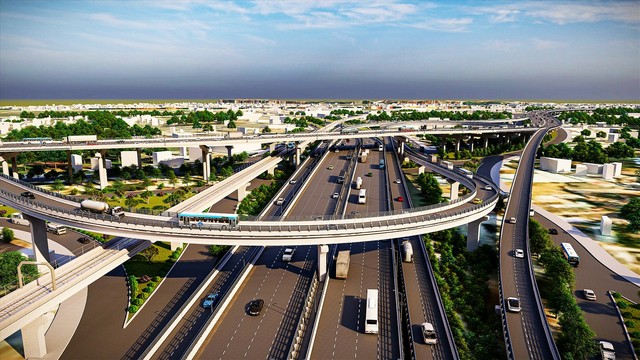 Khởi công 3 dự án giao thông với tổng mức đầu tư gần 115 nghìn tỉ đồng - Ảnh 1.