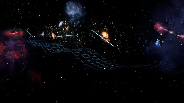 Lần đầu tiên, các nhà thiên văn học thu được &quot;bản hợp xướng&quot; sóng hấp dẫn cực mạnh giữa các hố đen vũ trụ - Ảnh 2.