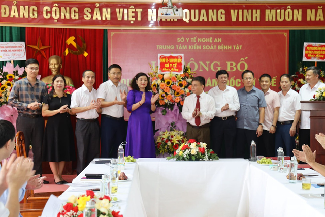 Trung tâm Kiểm soát bệnh tật tỉnh Nghệ An có Tân Giám đốc - Ảnh 3.
